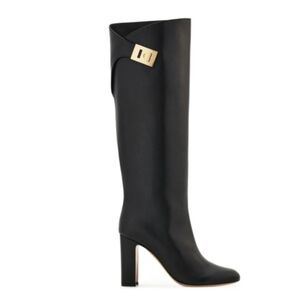 Salvatore Ferragamo AUTHENTIC Black Boots - GUC, EUR 36